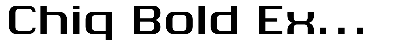 Chiq Bold Expanded